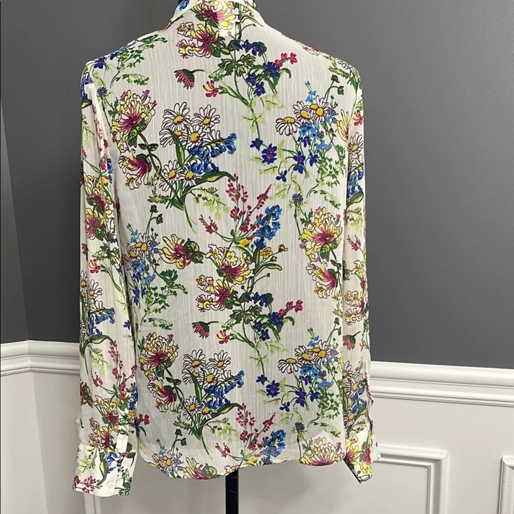 H&M Floral Ruffle Blouse - Picture 5 of 7